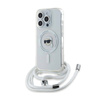 Karl Lagerfeld Crossbody IML Karl Head MagSafe - Etui iPhone 15 Pro Max (przezroczysty) (KLHMP15XHCKHNT)