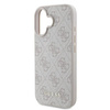Guess 4G Classic - Etui iPhone 16 Plus (różowy) (GUHCP16MG4GFPI)