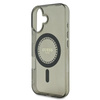 Guess IML Rhinestones MagSafe - Etui iPhone 16 Plus (czarny) (GUHMP16MPFTDTEK)