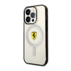 Ferrari Outline Magsafe - Etui iPhone 14 Pro (Przezroczysty) (FEHMP14LURKT)