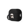 Karl Lagerfeld Silicone NFT Karl Head 3D - Etui AirPods Pro 2 (czarny) (KLAP2RUNIKK)