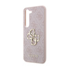 Guess 4G Big Metal Logo - Etui Samsung Galaxy A35 5G (różowy) (GUHCSA354GMGPI)