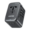 Unitek Ładowarka podróżna EU/US/UK/AUS PD 100 W (P1123ABK01)