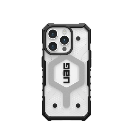 UAG Pathfinder Magsafe - obudowa ochronna do iPhone 15 Pro kompatybilna z MagSafe (ice) (114281114343)