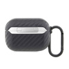 BMW Carbon Double Metal Logo - Etui AirPods Pro 2 (Czarny) (BMAP2WMPUCA2)
