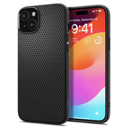Spigen Liquid Air - Etui do iPhone 15 (Matte Black) (ACS06790)