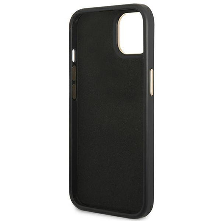 Guess 4G Metal Camera Outline Case – Etui iPhone 14 Plus (Czarny) (GUHCP14MHG4SHK)