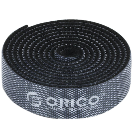 Orico Organizer rzep do kabli, 1m, czarny (CBT-1S-BK)