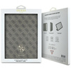 Guess Magnetic 4G Big Logo - Etui iPad Pro 11" M4 (2024) (brązowy) (GUFC11PM24PS4SGW)