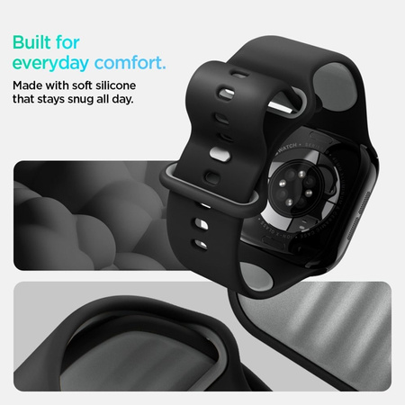 Spigen Nano Pop - Pasek do Apple Watch 44/45/46/49 mm (Black Sesame) (AMP09321)