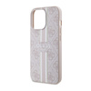 Guess 4G Printed Stripes MagSafe - Etui iPhone 13 Pro (Różowy) (GUHMP13LP4RPSP)