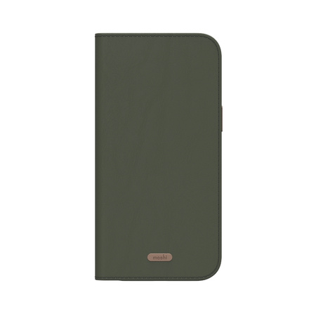 Moshi Overture MagSafe - Skórzane etui 3w1 z klapką iPhone 17 Pro Max (Moss Green) (99M2251218)