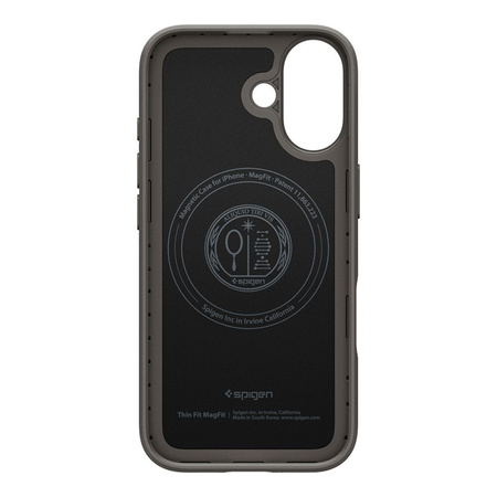 Spigen Thin Fit Mag MagSafe - Etui do iPhone 17 (Gunmetal) (ACS10375)
