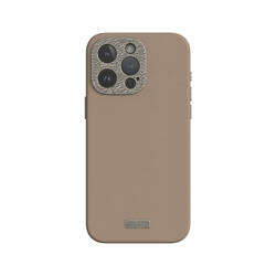 Moshi Napa MagSafe - Skórzane etui iPhone 15 Pro (Woodsmoke Brown) (99MO231107)