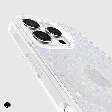 Kate Spade New York Protective MagSafe - Etui iPhone 16 Pro (Chunky Glitter) (KS054956)