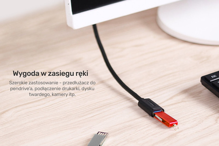 Unitek przewód przedłużacz USB 3.1 gen 1 AM-AF 3M (Y-C4030GBK)