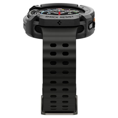Spigen Rugged Armor - Obudowa do Samsung Galaxy Watch 8 Classic 46 mm (Matte Black) (ACS10012)