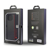 Audi Carbon Fiber Stripe - Etui iPhone 14 (Czarny) (AUS-TPUPCIP14-R8/D1-BK)