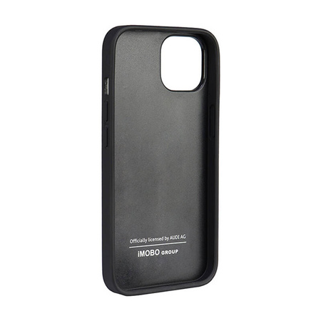 Audi Genuine Leather - Etui iPhone 14 (Czarny) (AU-TPUPCIP14-Q8/D1-BK)