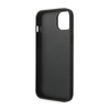 Karl Lagerfeld Saffiano Mono Metal Logo - Etui iPhone 14 Plus (czarny) (KLHCP14MSAKLHPK)