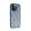 Guess Crossbody 4G Metal Logo - Etui iPhone 14 Pro (niebieski) (GUHCP14LP4TDSCPB)