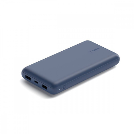 PowerBank 20 000mAh 15W USB-A/USB-C niebieski  (BPB012btBL)