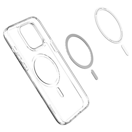 Spigen Ultra Hybrid Mag MagSafe – Etui do iPhone 14 Pro (Biały) (ACS04969)