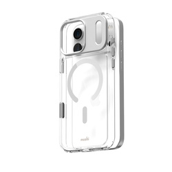 Moshi iGlaze MagSafe - Etui iPhone 17 Pro Max (Luna Silver) (99M2251024)