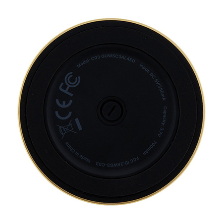 Guess Magnetic Script Metal Logo - Głośnik Bluetooth V5.3 (złoty) (GUWSC3ALSMD)