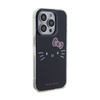 Hello Kitty IML Kitty Face - Etui iPhone 13 Pro (czarny) (HKHCP13LHKHLK)
