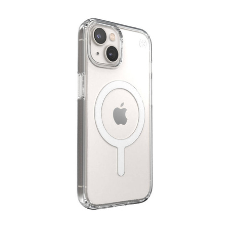Speck Presidio Perfect-Clear + MagSafe - Etui iPhone 14 / iPhone 13 z powłoką MICROBAN (Clear) (150061-5085)