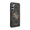Guess 4G Big Metal Logo - Etui Samsung Galaxy S24 (czarny) (GUHCS24S4GMGGR)