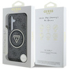 Guess 4G Glitter Triangle Buttons MagSafe - Etui do Samsung Galaxy S25+ (czarny) (GUHMS25MHG4PRTGK)