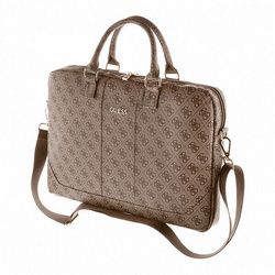 Guess 4G Uptown Computer Bag - Torba na notebooka 16" / 15" (brązowy) (GUCB154GB)