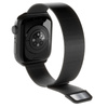 Puro Milanese Magnetic Band - Pasek ze stali nierdzewnej do Apple Watch 38/40/41/42 mm (czarny) (PUMILAW40BLK)