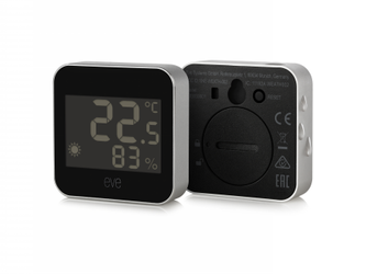 Eve Weather Matter - monitor temperatury i wilgotności (kompatybilność: Apple Home, Samsung SmartThings, Alexa, Google Home) (10EBS9951)