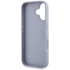Guess Hot Stamp 4G Pattern Triangle Metal Logo - Etui do iPhone 16 (fioletowy) (GUHCP16SPGP4STRU)