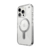 Speck Presidio Perfect-Clear Grip ClickLock & MagSafe - Etui iPhone 16 Pro (Clear / Chrome Finish / Serene Silver) (150704-3199)