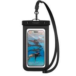 Spigen A601 Universal Waterproof Case - Etui do smartfonów do 6.9" (Czarny) (AMP04525)