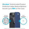 Speck Presidio2 Grip - Antypoślizgowe etui iPhone 15 Plus / 14 Plus (Coastal Blue / Black / White) (150116-9974)
