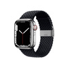 Crong Wave Band – Pleciony pasek do Apple Watch 38/40/41/42 mm (grafitowy) (CRG-40WAV-CRL)