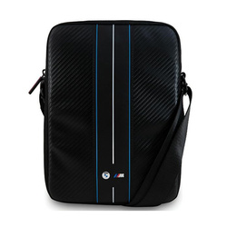 BMW Carbon Blue Stripes - Torba na tablet 8" (czarny) (BMTB8COMSCAKL)