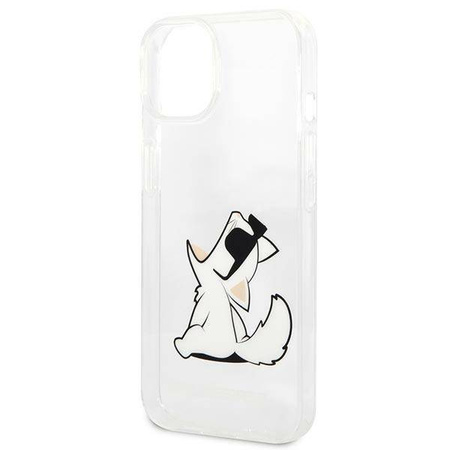Karl Lagerfeld Choupette Fun Sunglasses - Etui iPhone 14 Plus (przezroczysty) (KLHCP14MCFNRC)