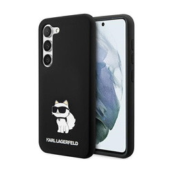 Karl Lagerfeld Silicone Choupette - Etui Samsung Galaxy S24 (czarny) (KLHCS24SSNCHBCK)