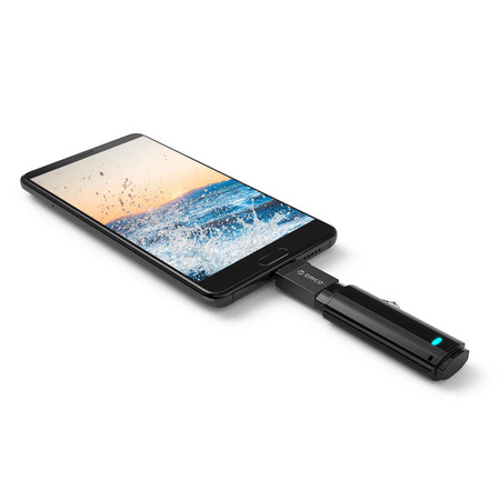 Orico Adapter USB-C na USB-A 3.1 aluminiowa - czarny (CBT-UT01-BK-BP)