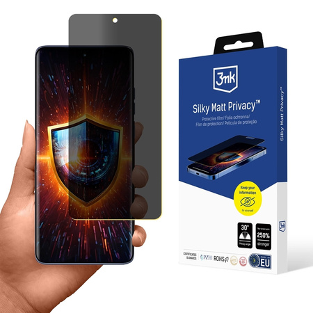 3mk Silky Matt Privacy - Matowa folia prywatyzująca do Motorola Edge 60 Fusion (3MK_5903108658010)