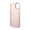 Guess Silicone Triangle Logo - Etui iPhone 14 Plus (fioletowy) (GUHCP14MSLTGU)