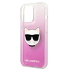 Karl Lagerfeld Choupette Head - Etui iPhone 13 Pro Max (różowy) (KLHCP13XCTRP)