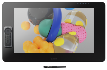 Wacom Cintiq Pro 24 - tablet ekranowy do profesjonalnych zastosowań graficznych, piórko Pro Pen 2, rozdzielczość 4K, pilot ExpressKey, z funkcją dotyku (DTH-2420)