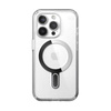 Speck Presidio Perfect-Clear ClickLock & Magsafe - Etui iPhone 15 Pro (Clear / Chrome Finish / Serene Silver) (150449-3199)